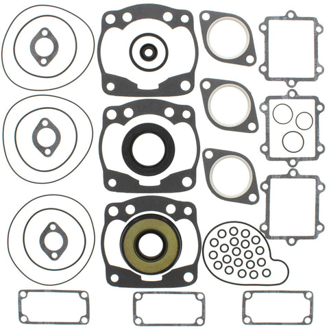 Vertex - 711216 - Complete Gasket Kit w/ Oil Seals for Arctic Cat ZRT 600