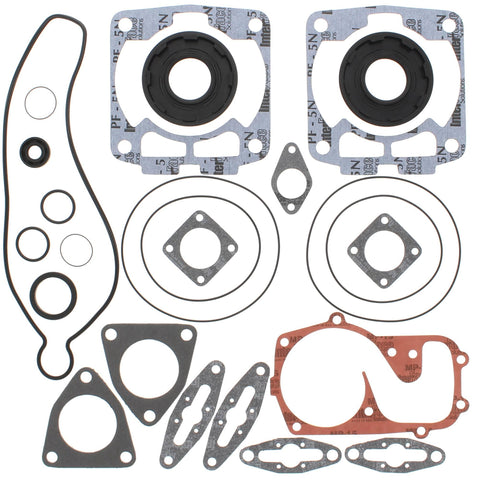 Vertex 711251 - Complete Gasket Kit w/ Oil Seals for Polaris 600 Snowmobiles