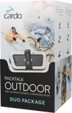 Cardo Packtalk Outdoor for Helmet Sports Handsfree Intercom - Duo - White - SP000110