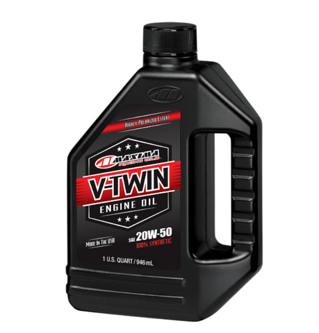 Maxima Racing Oils V-Twin Synthetic Oil - 20W-50 - 1 Quart