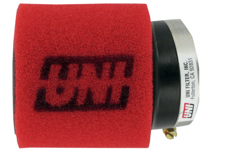 Uni Filter Two-Stage Pod Air Filter - 4in Angled - 2.5in Clamp-On - UP-4245AST
