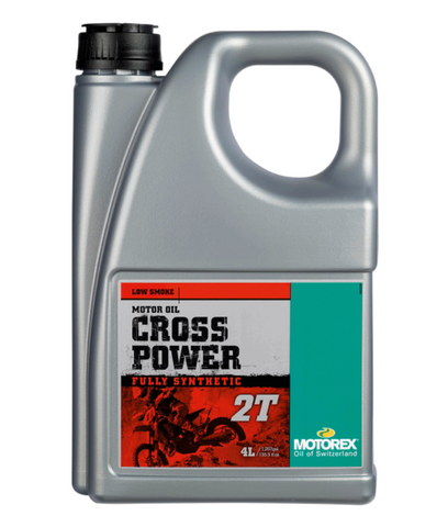 Motorex Cross Power Synthetic 2T Engine Oil - 4 Liter