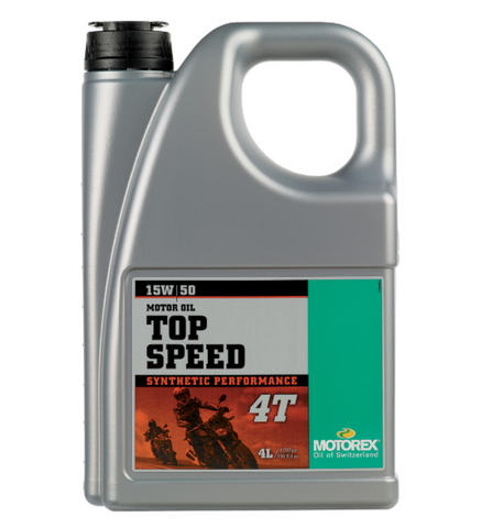 Motorex Top Speed Synthetic 4T Engine Oil - 4 Liters