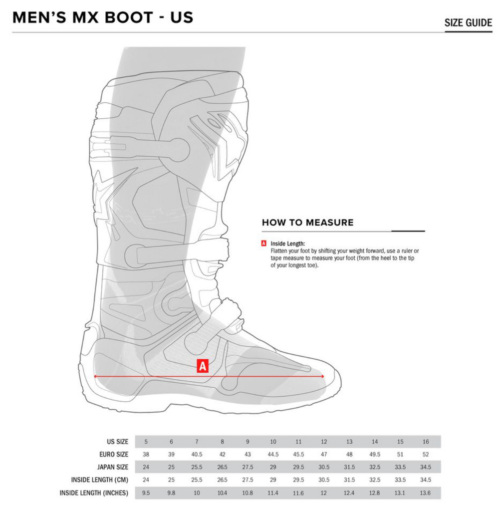 Alpinestars Tech 5 Boots motocross - Blue / Black / Fluorescent