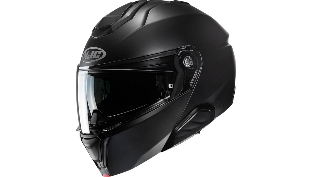hjc 5xl modular helmet i91 - Solid Semi-Flat Black FARO Mips Smart Helmet: Bunker Spoon making sure your journey Color:DXR Black