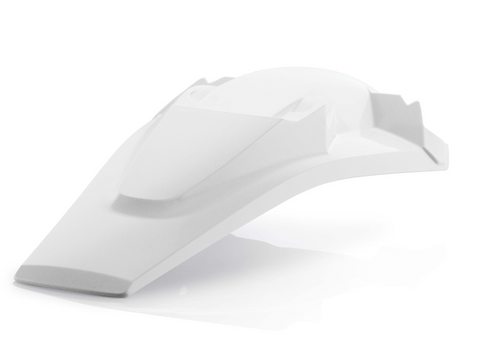 Acerbis Rear Fender for 2016-18 Husqvarna FC / TC models - White - 2449640002