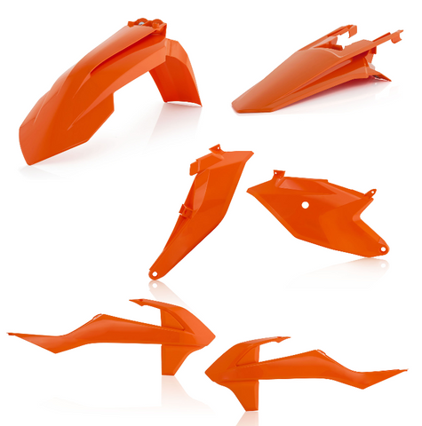 Acerbis Standard Plastic Kit for 2018-21 KTM 85 SX - Orange - 2686016812