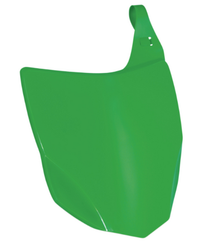 Acerbis Front Number Plate for 2009-12 Kawasaki KX250F / KX450F - Green - 2141750403