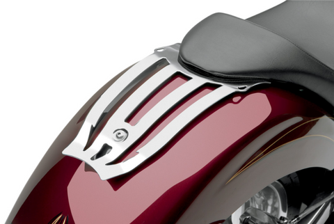 Cobra USA Solo Luggage Rack for 2010-16 Honda VT1300CX Fury - Chrome - 02-4133