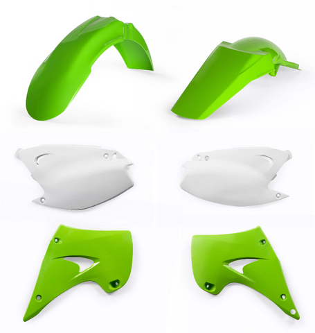 Acerbis Plastic Standard Kit for 2003-08 Kawasaki KX 125/250 - Original - 2041100206