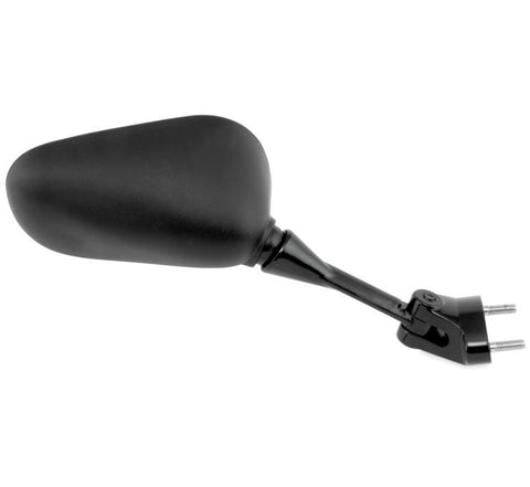 BikeMaster Replacement Right Mirror for 2004-2007 Kawasaki Ninja ZX-10R / ZX-6RR / ZX-6R - Black - MK-008R