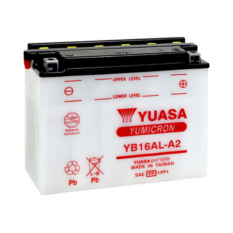 Yuasa Yumicron Battery - YUAM22162 - YB16AL-A2