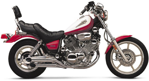 Cobra USA Slip-On Exhaust for Yamaha XV1100 / XV750 Virago - Chrome - 2165SC