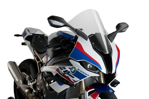 Puig Z-Racing Windscreen for BMW S1000RR - Clear - 3641W