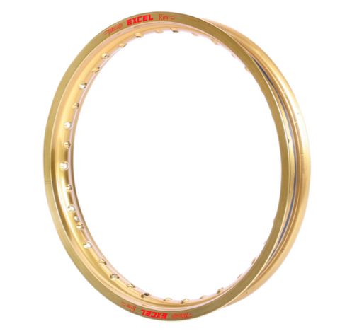 Excel Takasago Wheels for Kawasaki - 19 x 2.15 - 36 Hole - Rear - Gold - GEG410