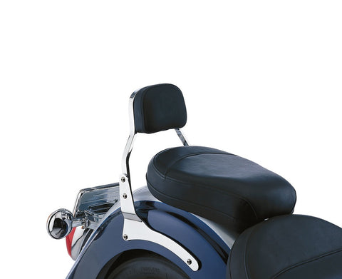 Cobra USA Mini Sissy Bar with Pad for 2007-19 Honda VT750C2 Shadow - Chrome - 02-4611