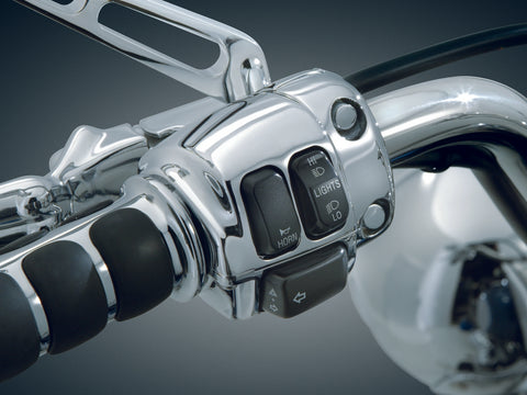 Kuryakyn 7808 - Switch Housings for Harley-Davidson - Chrome