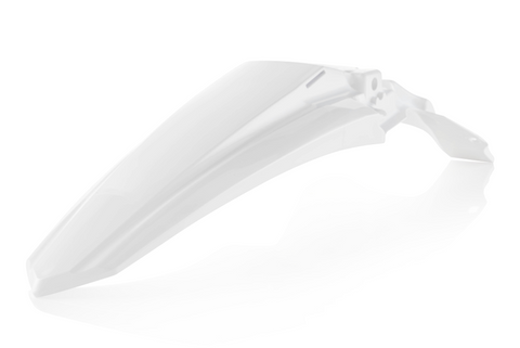 Acerbis Rear Fender for 2019-21 Kawasaki KX models - White - 2736320002