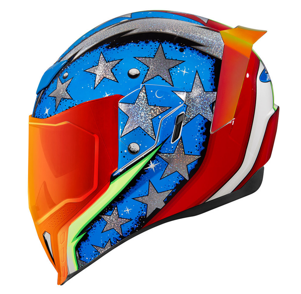 ICON Airflite Space Force Full-Face Motorcycle Helmet ICON Airflite Space Force Full-Face Motorcycle Helmet