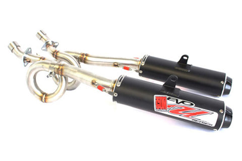 Big Gun Exhaust EVO Utility Dual Full System for 2012-16 Arctic Cat Wildcat 1000 - 12-5703