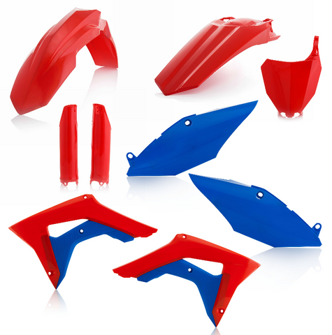 Acerbis Full Replacement Plastics Kit for 2017-18 Honda CRF 250R/450R - Patriot - 2630700146