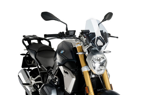 Puig New Generation Sport Windscreen for BMW R1250R - Clear - 3623W