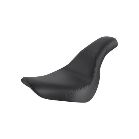 Saddlemen Profiler 2-Up Low Profile Seat for 2018-22 Harley Softail Low Rider/Sport Glide - Black/Smooth - 818-29-047