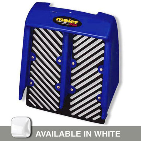 Maier White Radiator Cover for 1987-06 Yamaha YFZ350 Models - 189591