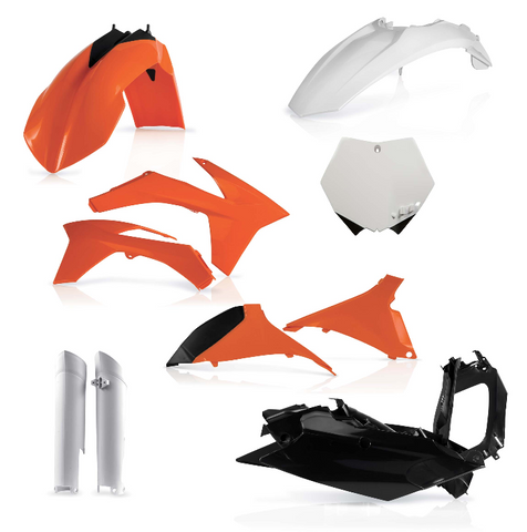 Acerbis Full Replacement Plastics Kit for 2011-12 KTM SX / SX-F models - Original 11 - 2205282882