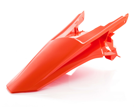 Acerbis Rear Fender for 2016-18 KTM SX models - 16 Orange - 2421105226