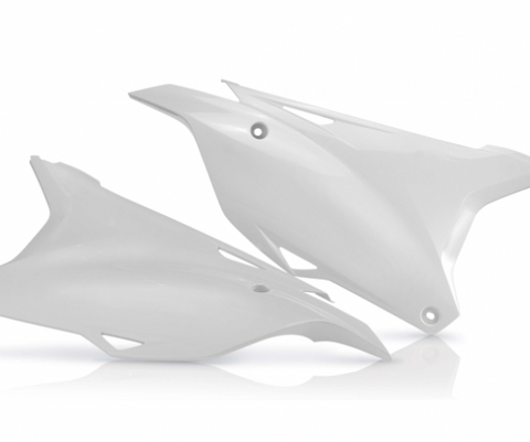 Acerbis Side Panels for 2014-23 Kawasaki KX85-112 - White - 2374080002