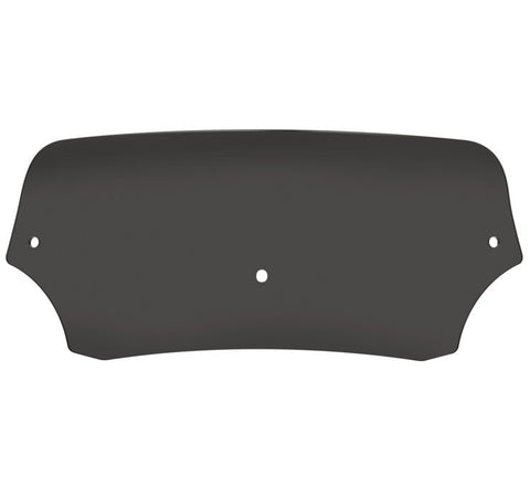 Memphis Shades Batwing Spoiler Windshield - 5 Inch - Dark Black Smoke - MEP84010