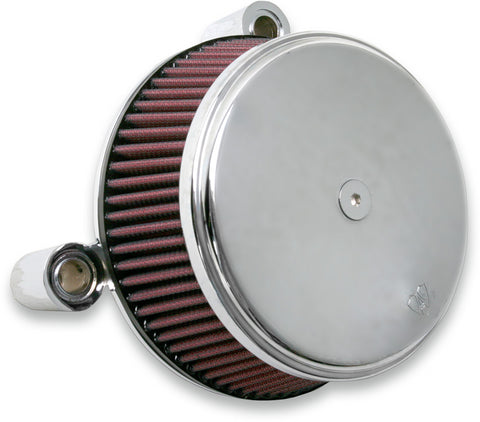 Arlen Ness Stage I Big Sucker Air Filter Kits for 1999-17 Harley Twin Cam - Chrome - 18-321