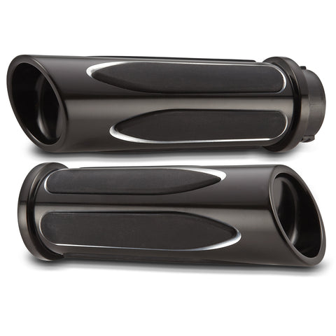 Arlen Ness Comfort Series Grips for Harley Electra / Road Models - Deep Cut - 07-053