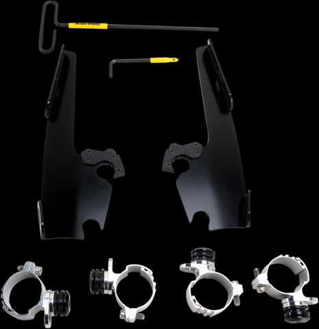 Memphis Fats/Slim Mount Kit for 2011-18 Harley XL 1200C Custom - MEB2005