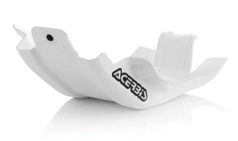 Acerbis Offroad Skid Plate for 2016-18 KTM / Husqvarna models - White - 2421160002