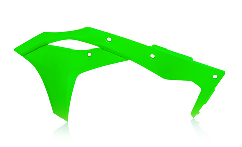 Acerbis Radiator Shrouds for 2017-20 Kawasaki KX250 models - Fluorescent Green - 2630610235