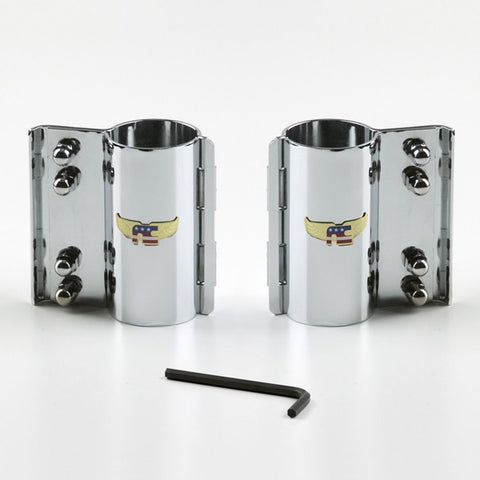 National Cycle Heavy Duty Mount Kit for Suzuki VS800 / 1400 - Chrome - KIT-CJA