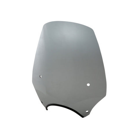 Memphis Shades El Paso Sportshield for Cruisers with 9 Inch Headlight - 19 Inches Tall - Black Smoke