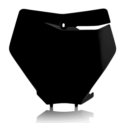 Acerbis Front Number Plate for KTM models - Black - 2736270001
