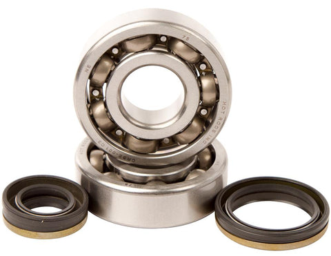 Hot Rods Crankshaft Main Bearing and Seal Kit for 1999-07 Suzuki RM125 - K006