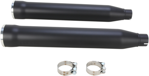 Cobra USA RPT Slip-On Mufflers for Harley Dyna Models - Black - 6055B