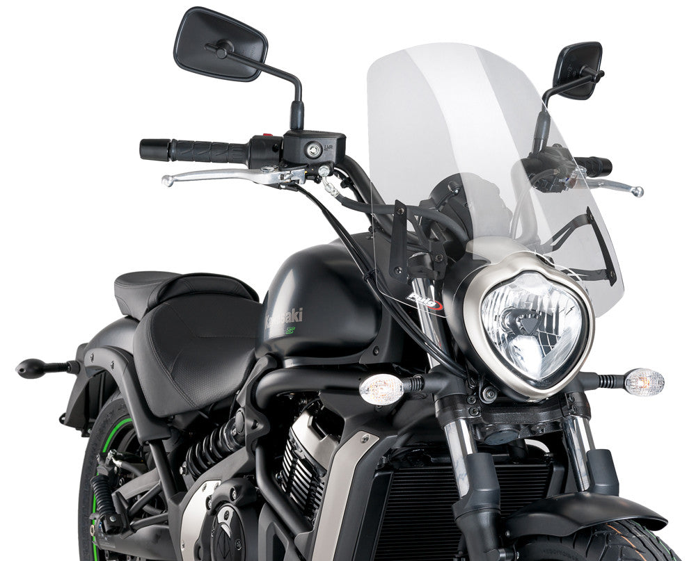 VALKEE NPT 1100 本体 Puig Naked Bike Windscreen for 2015-20 Kawasaki EN650 Vulcan S