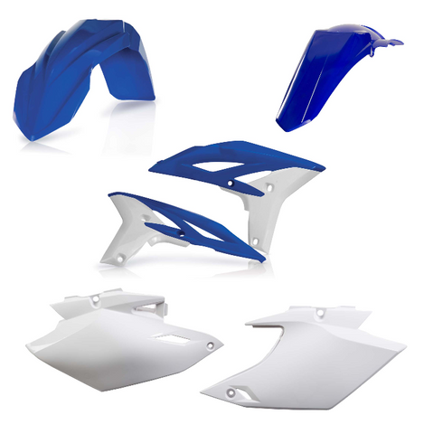 Acerbis Standard Replacment Plastics Kit for 2012-15 Yamaha WRF450 - Original 12 - 2314133593