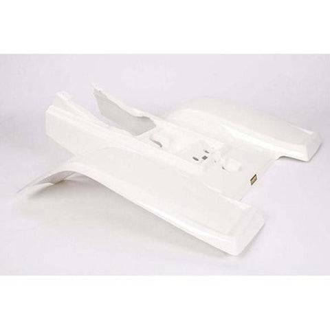 Maier White Rear Fender for Yamaha YFZ350 Models - 18957-1