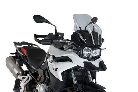 Puig Touring Windscreen for BMW F750GS - Smoke - 3768H