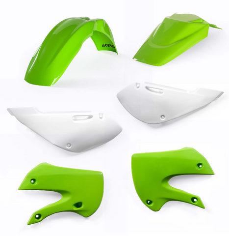 Acerbis Plastic Standard Kit for 2000-21 Kawasaki KX65 - Original 12 - 2041070206