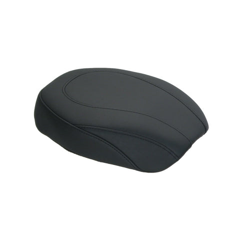 Mustang Wide Tripper Passenger Seat for 2006-17 Harley Dyna models - Smooth/Black - 76701