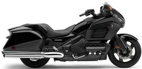 Cobra USA Six-2-Six Slip-On Mufflers for 2012-17 Honda GL1800 Gold Wing - Chrome - 1217