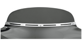 Memphis Shades Slotted Stainless Steel Batwing Fairing Trim - MEM0911